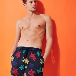 Vilebrequin Men Stretch Swimwear Ronde Des Tortues*Men The Stretch Fabric