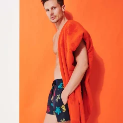 Vilebrequin Men Stretch Swimwear Ronde Des Tortues*Men The Stretch Fabric