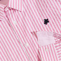Vilebrequin Men Striped Seersucker Shirt*Men Shirts