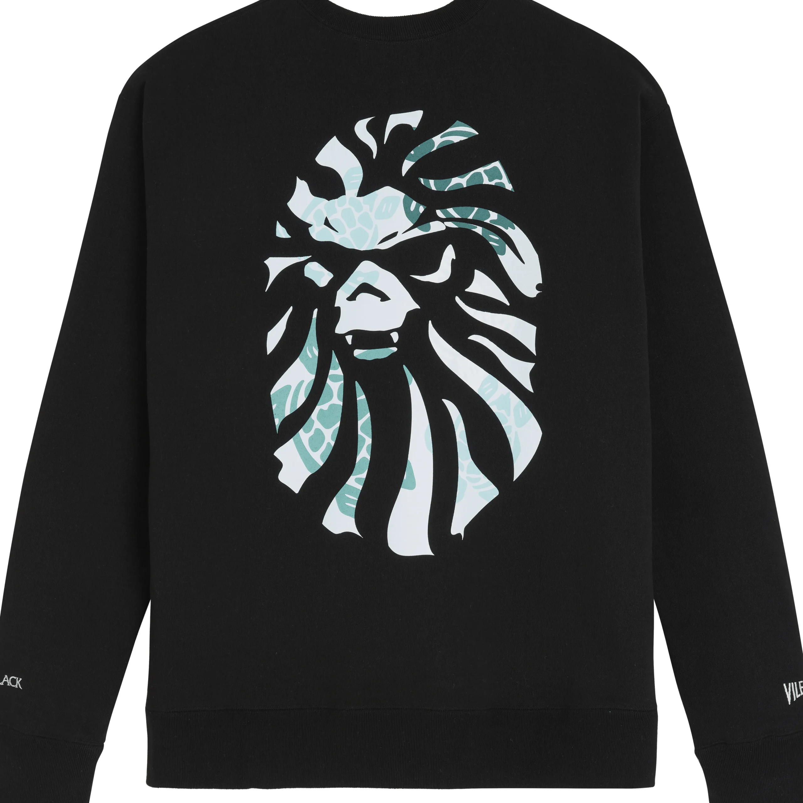 Vilebrequin Men Sweatshirt Turtles Printed - X Bape® Black*Men Sweatshirts