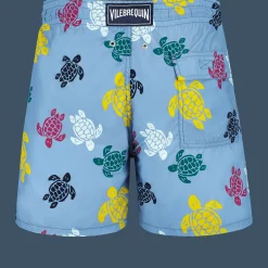 Vilebrequin Men Swim Shorts Ronde Des Tortues Multicolores*Men The Iconic