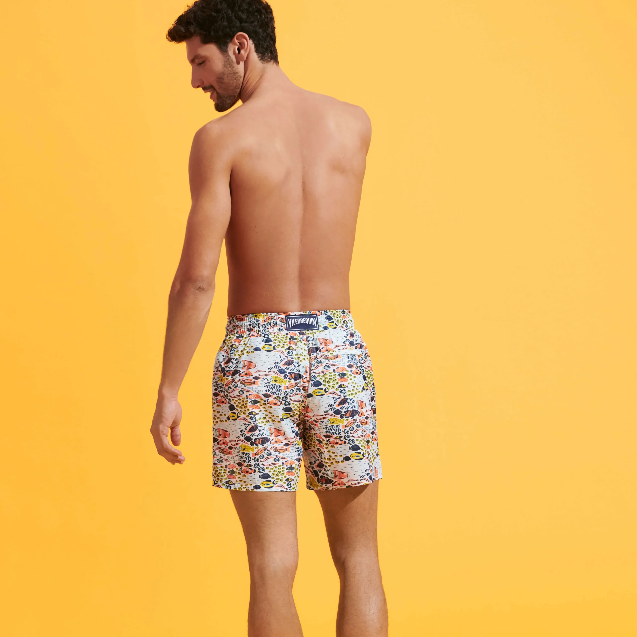 Vilebrequin Men Swim Shorts Ultra-Light And Packable Fish Family*Men The Light Fabric