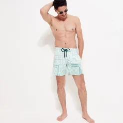 Vilebrequin Men Swim Trunks Bandana - X Bape® Black*Men The Iconic