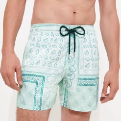 Vilebrequin Men Swim Trunks Bandana - X Bape® Black*Men The Iconic
