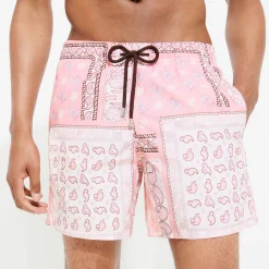 Vilebrequin Men Swim Trunks Bandana - X Bape® Black*Men The Iconic