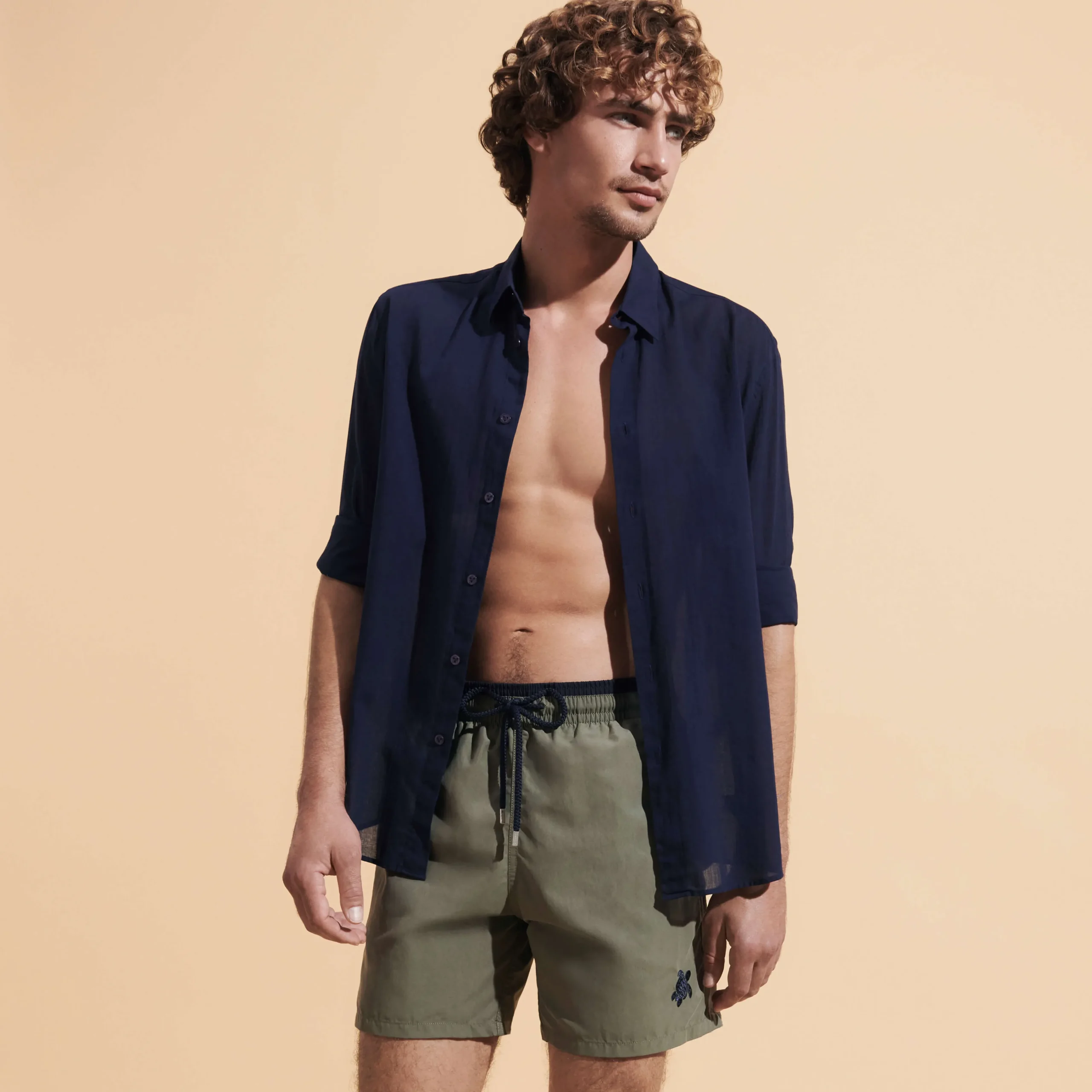 Vilebrequin Men Swim Trunks Bicolor Solid Bicolore*Men The Iconic