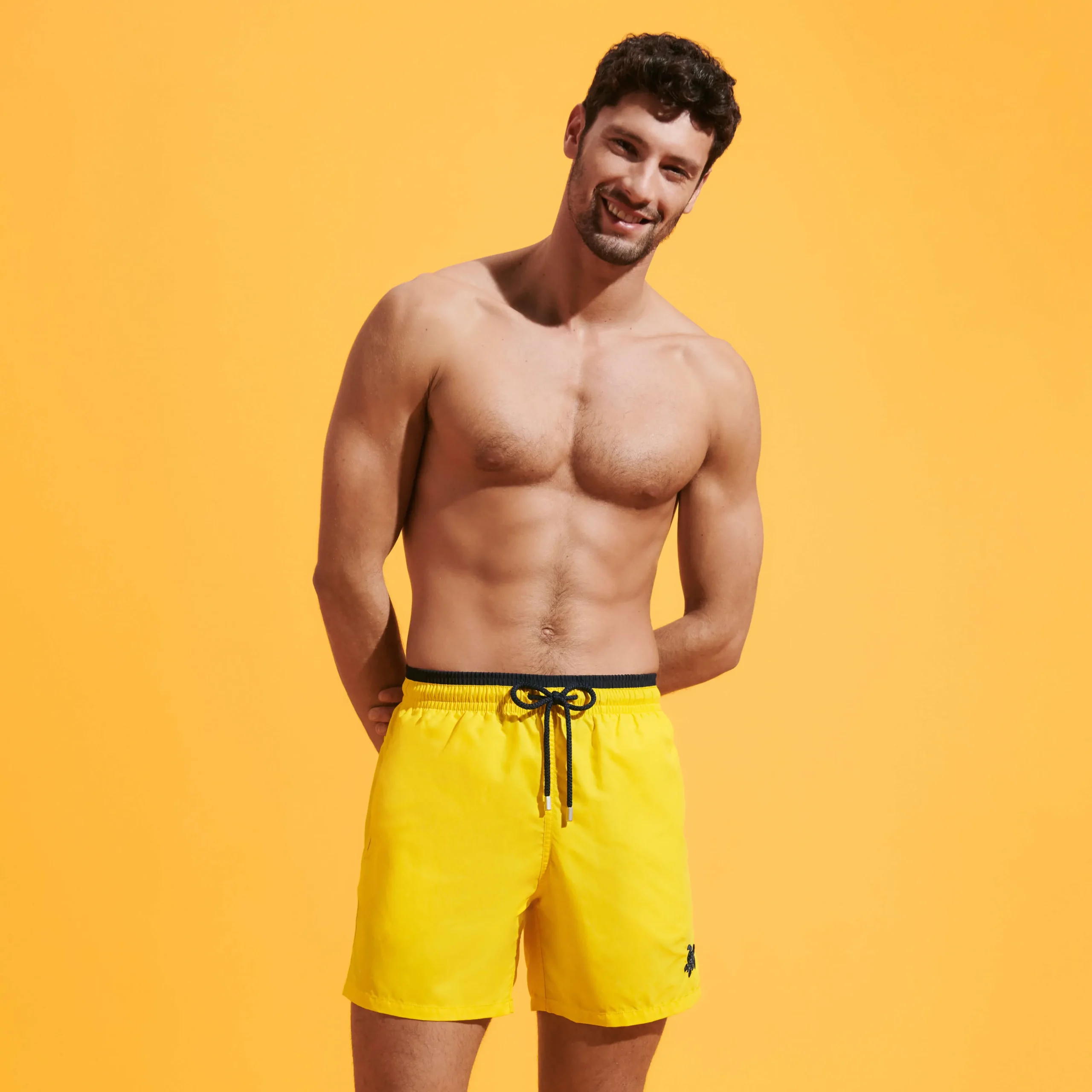 Vilebrequin Men Swim Trunks Bicolor Solid Bicolore*Men The Iconic