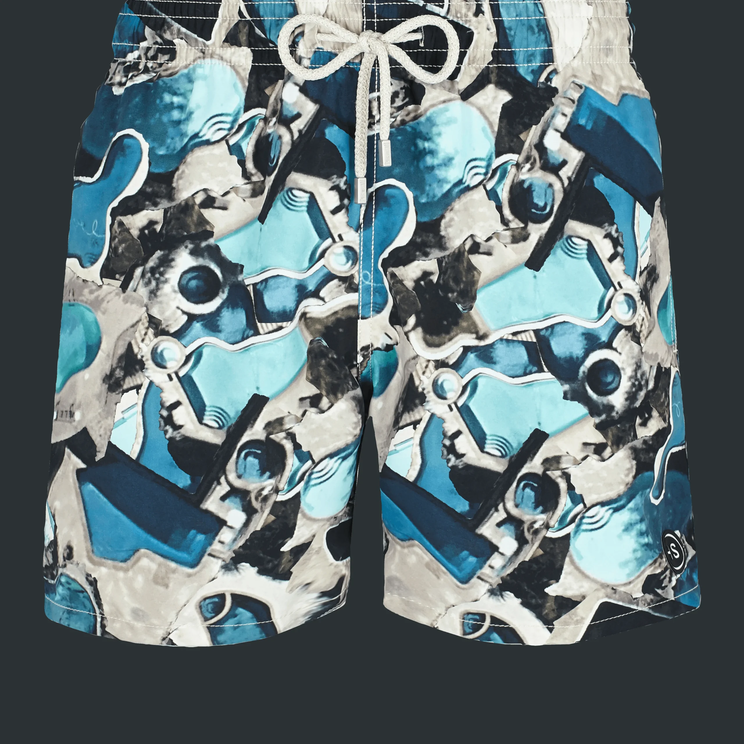 Vilebrequin Men Swim Trunks Californian Pool Dogtown - X Highsnobiety*Men The Stretch Fabric