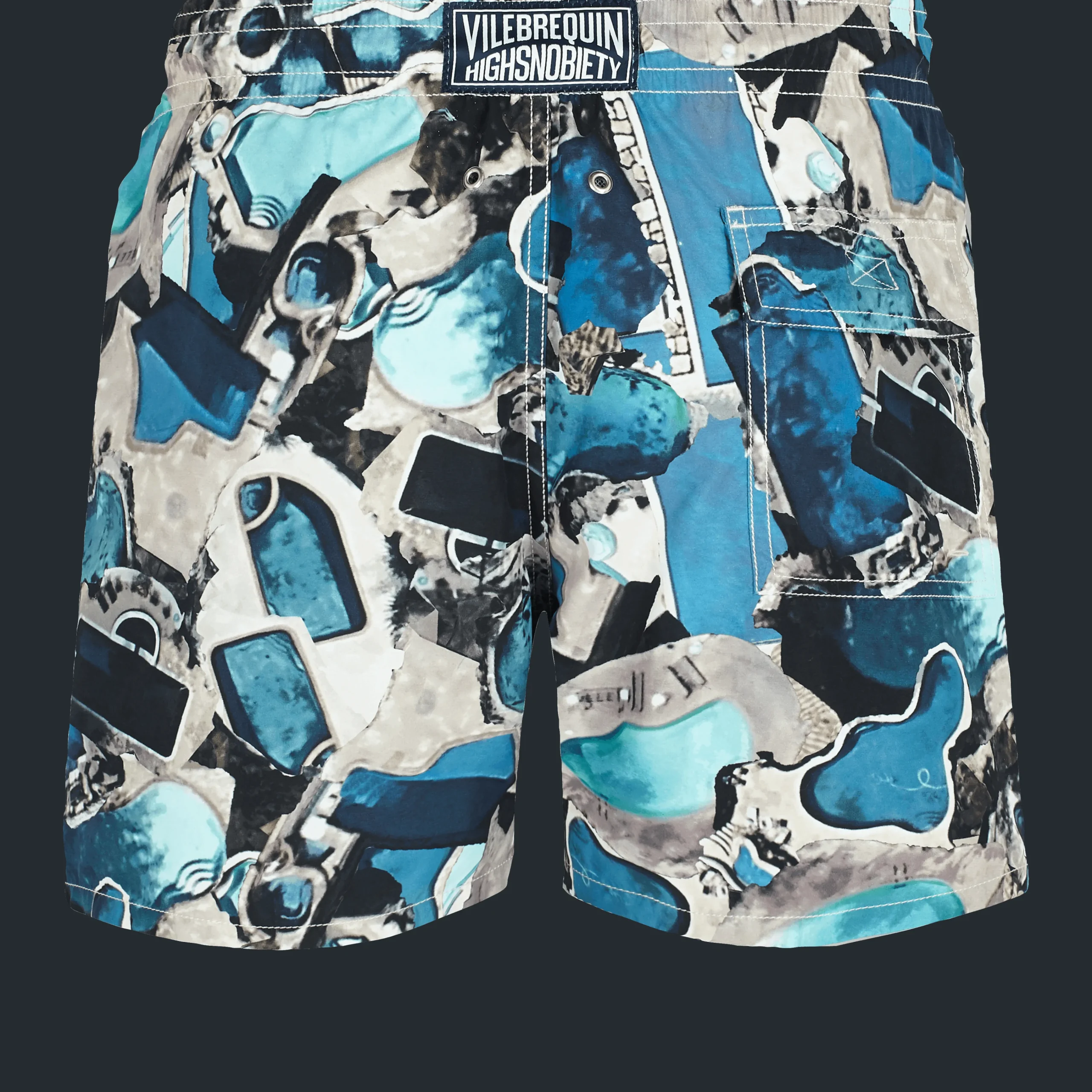 Vilebrequin Men Swim Trunks Californian Pool Dogtown - X Highsnobiety*Men The Stretch Fabric