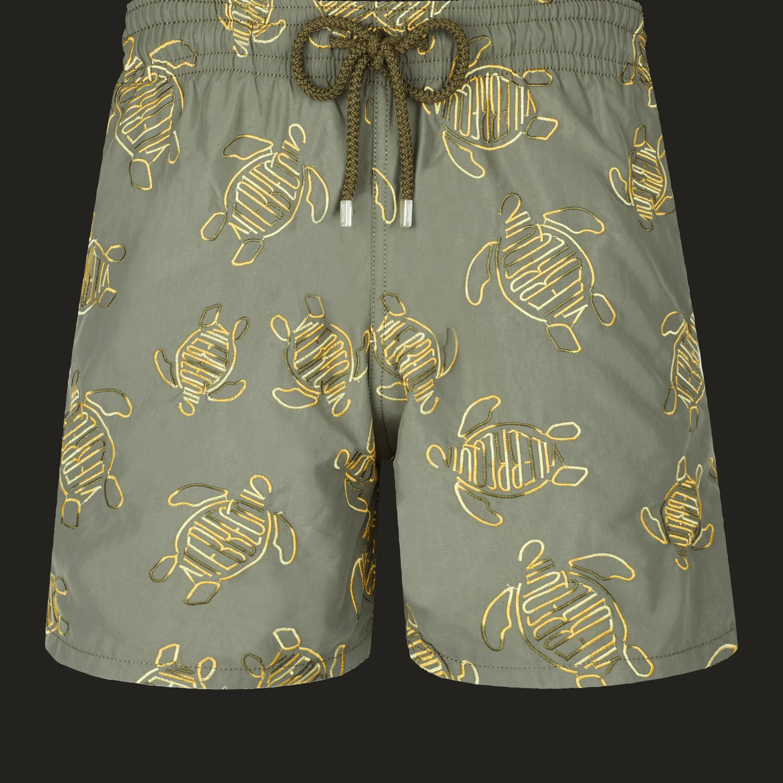Vilebrequin Men Swim Trunks Embroidered Vbq Turtles - Limited Edition*Men The Embroidered