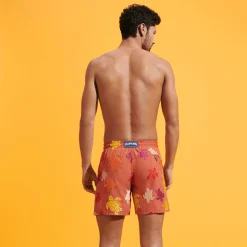 Vilebrequin Men Swim Trunks Embroidered Ronde Tortues Multicolores - Limited Edition*Men The Embroidered