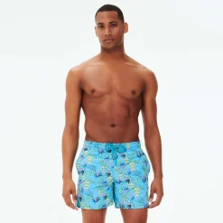 Vilebrequin Men Swim Trunks Embroidered Go Bananas - Limited Edition*Men The Embroidered
