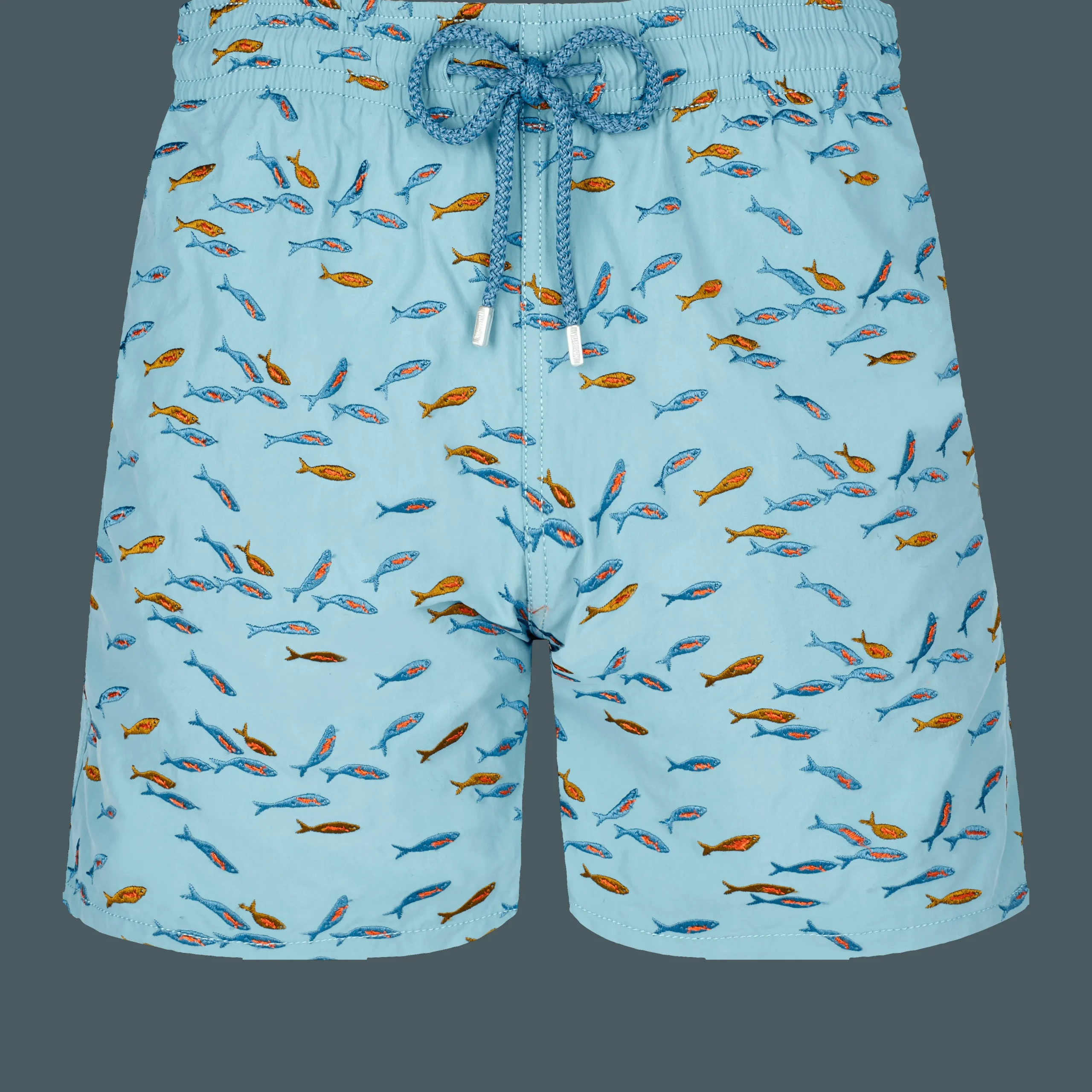 Vilebrequin Men Swim Trunks Embroidered Gulf Stream - Limited Edition*Men The Embroidered
