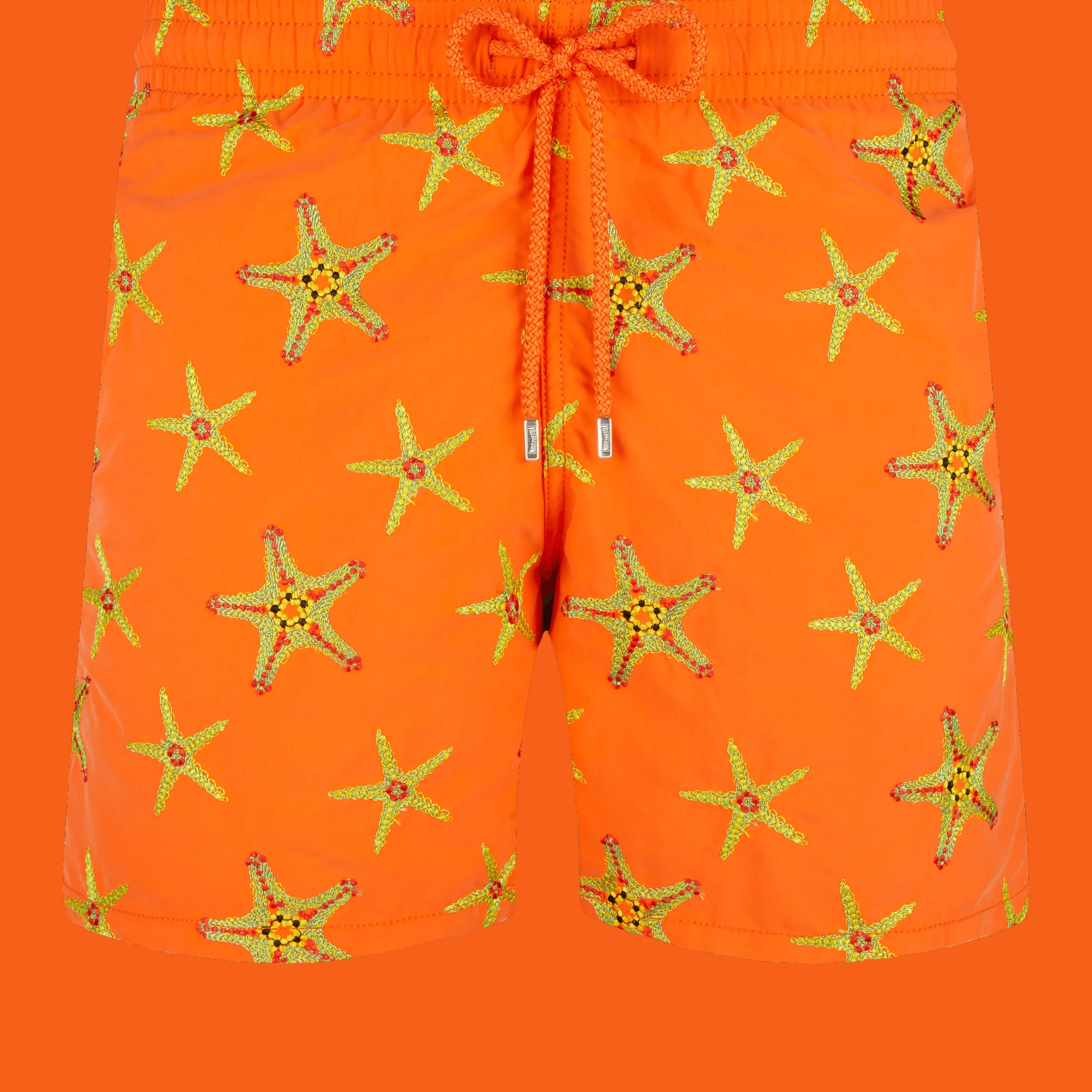Vilebrequin Men Swim Trunks Embroidered Starfish Dance - Limited Edition*Men The Embroidered