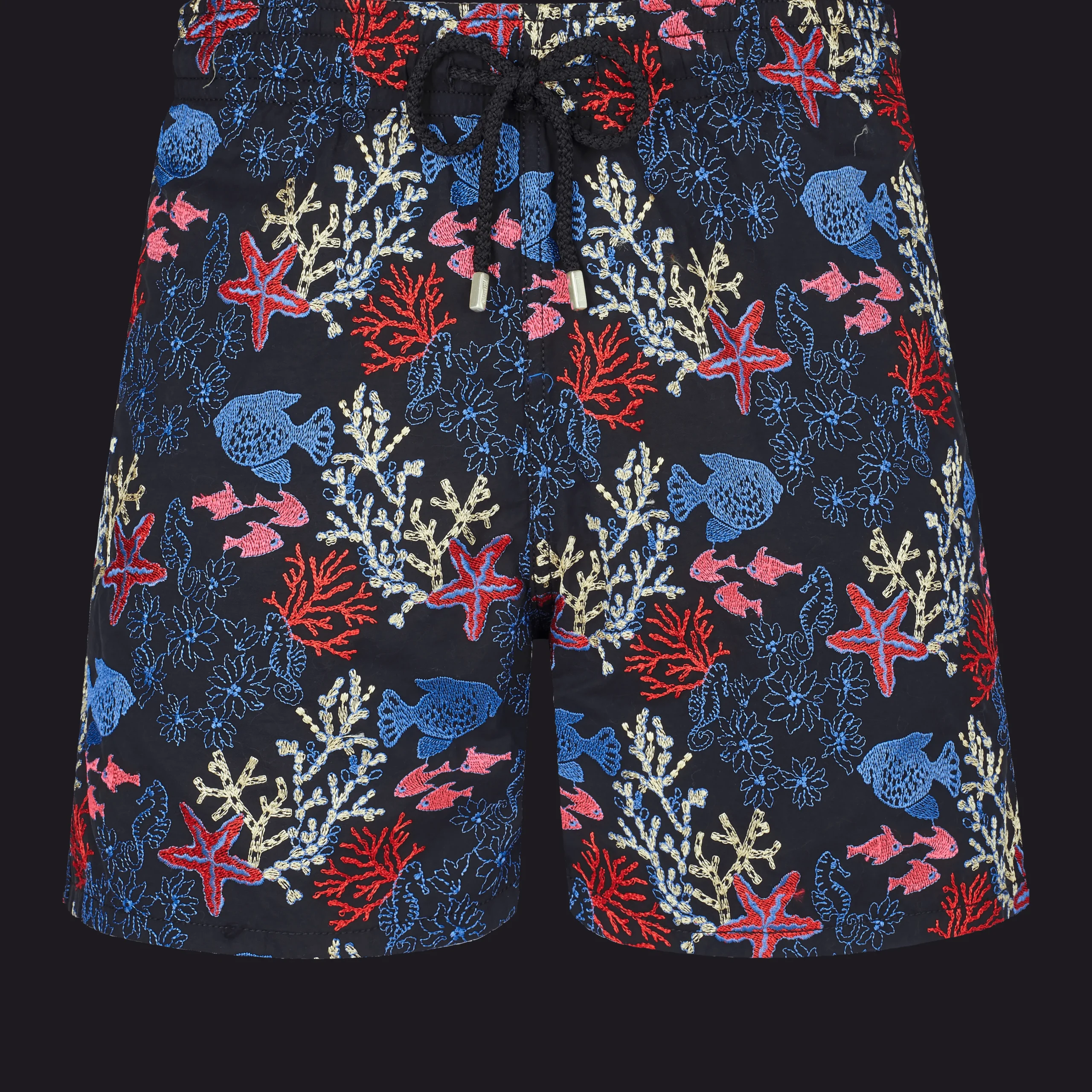 Vilebrequin Men Swim Trunks Embroidered Fond Marins - Limited Edition*Men The Embroidered