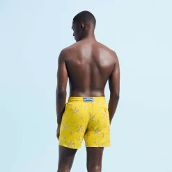 Vilebrequin Men Swim Trunks Embroidered Starfish Dance - Limited Edition*Men The Embroidered