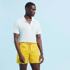 Vilebrequin Men Swim Trunks Embroidered Starfish Dance - Limited Edition*Men The Embroidered