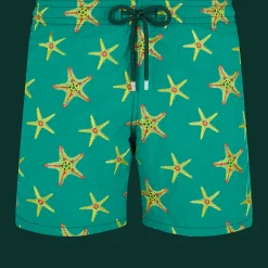 Vilebrequin Men Swim Trunks Embroidered Starfish Dance - Limited Edition*Men The Embroidered