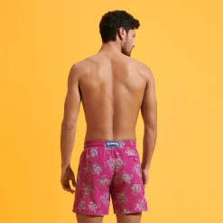 Vilebrequin Men Swim Trunks Embroidered Vbq Turtles - Limited Edition*Men The Embroidered