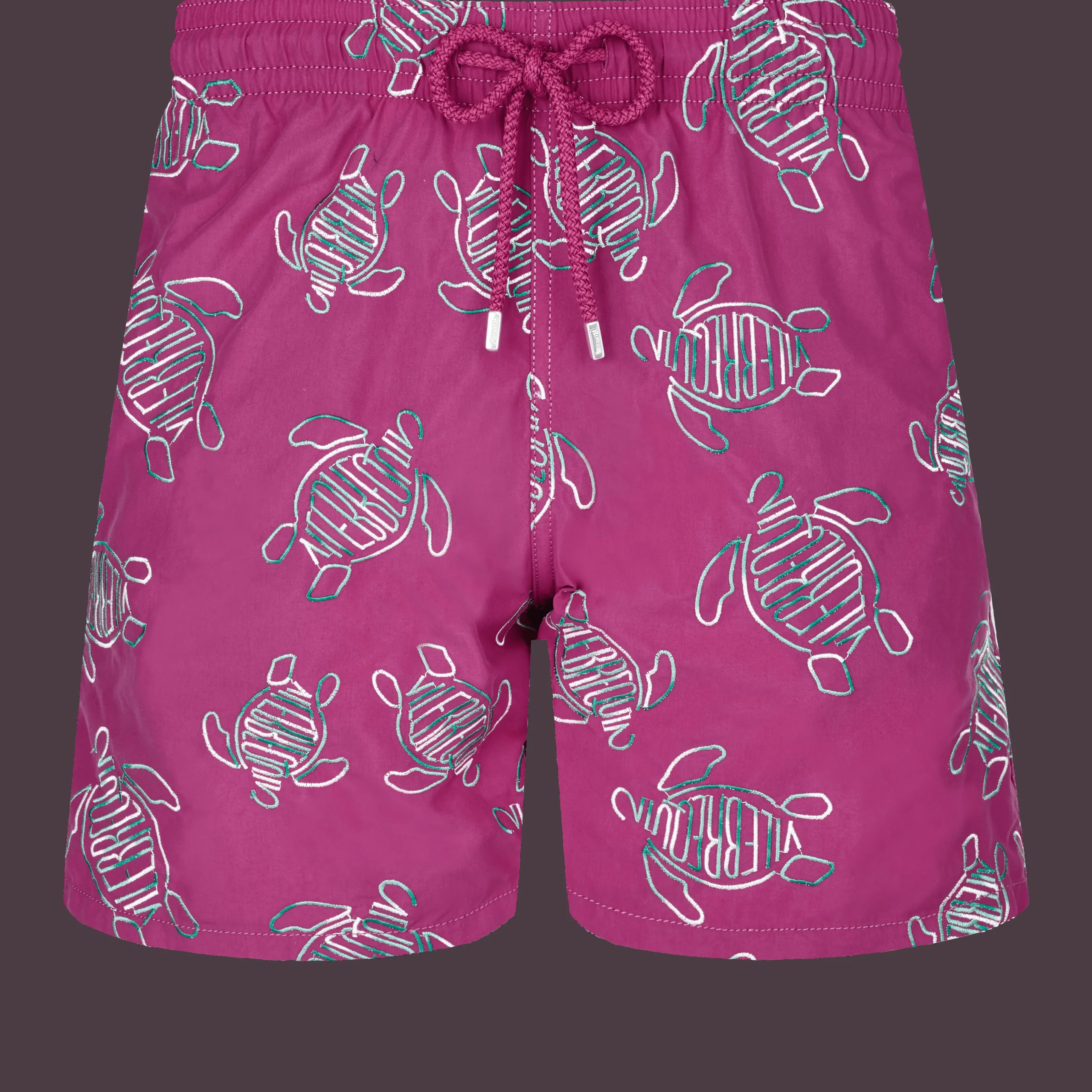 Vilebrequin Men Swim Trunks Embroidered Vbq Turtles - Limited Edition*Men The Embroidered