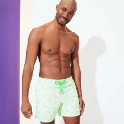 Vilebrequin Men Swim Trunks Embroidered 2017 Tortues Hypnotiques - Limited Edition*Men The Embroidered
