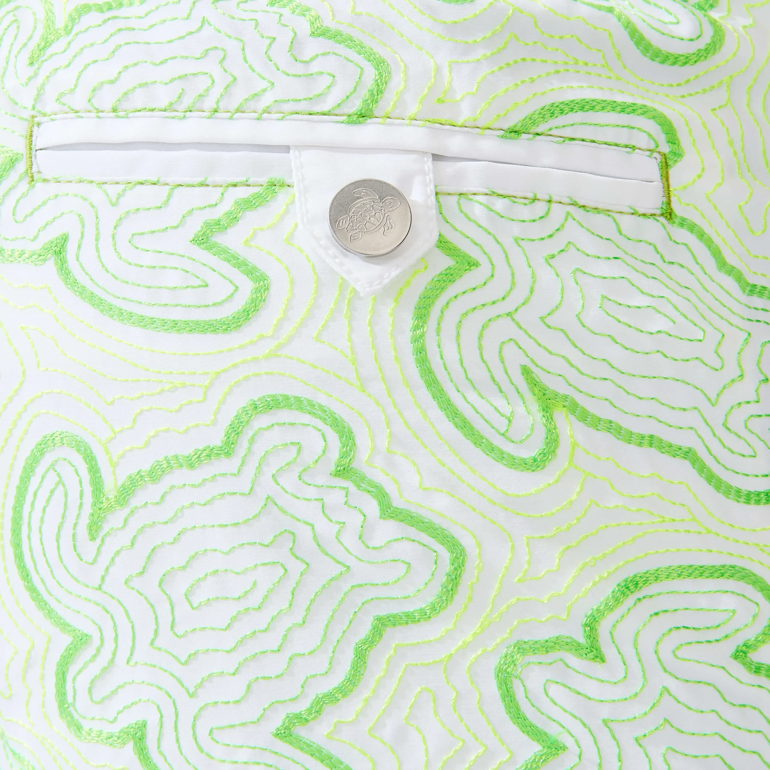 Vilebrequin Men Swim Trunks Embroidered 2017 Tortues Hypnotiques - Limited Edition*Men The Embroidered