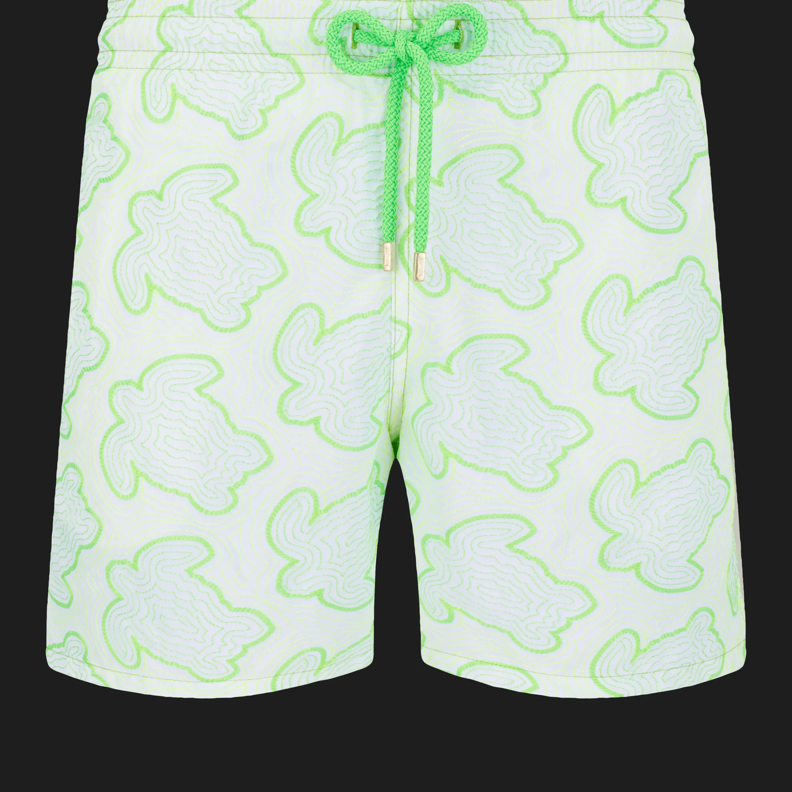 Vilebrequin Men Swim Trunks Embroidered 2017 Tortues Hypnotiques - Limited Edition*Men The Embroidered