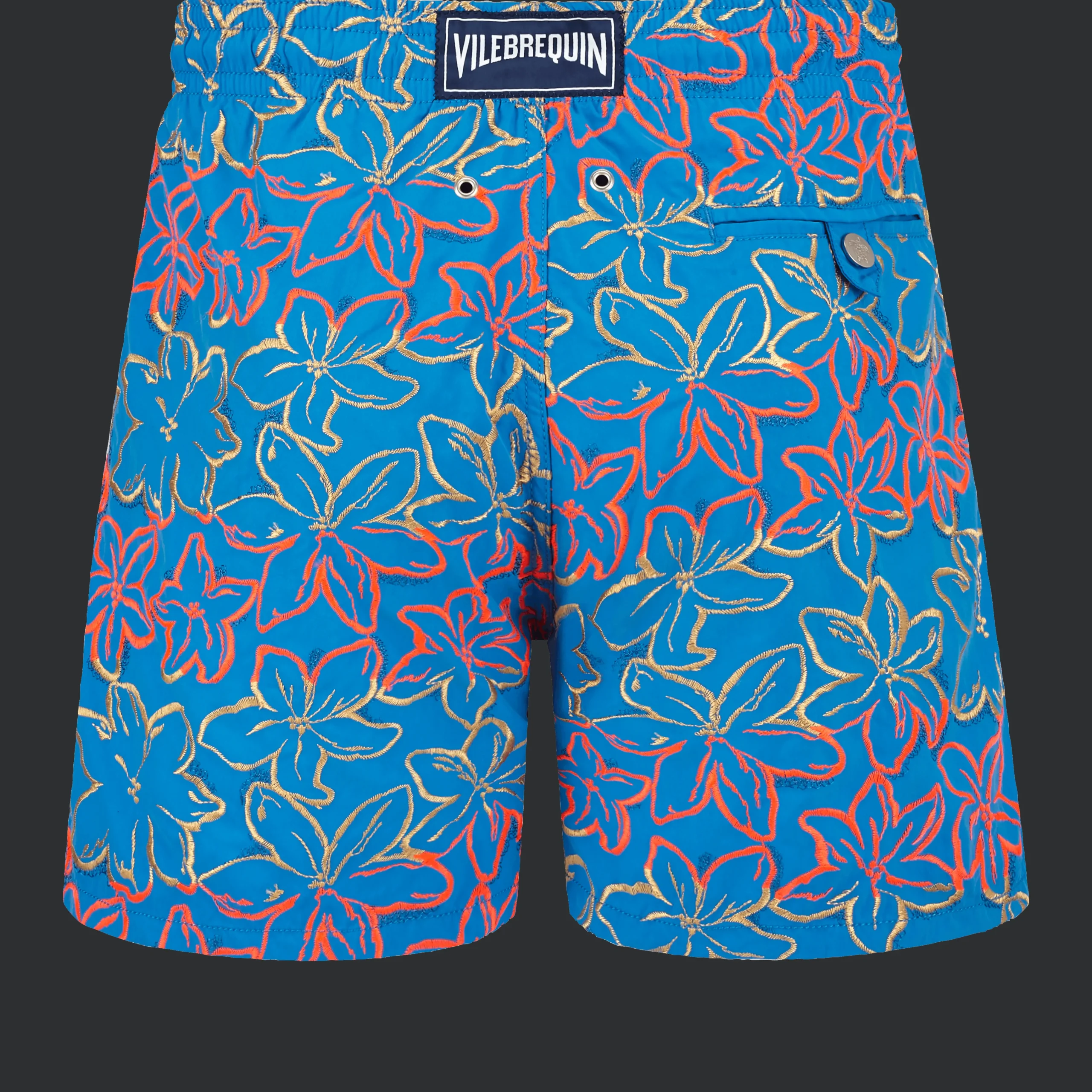 Vilebrequin Men Swim Trunks Embroidered Raiatea - Limited Edition*Men The Embroidered
