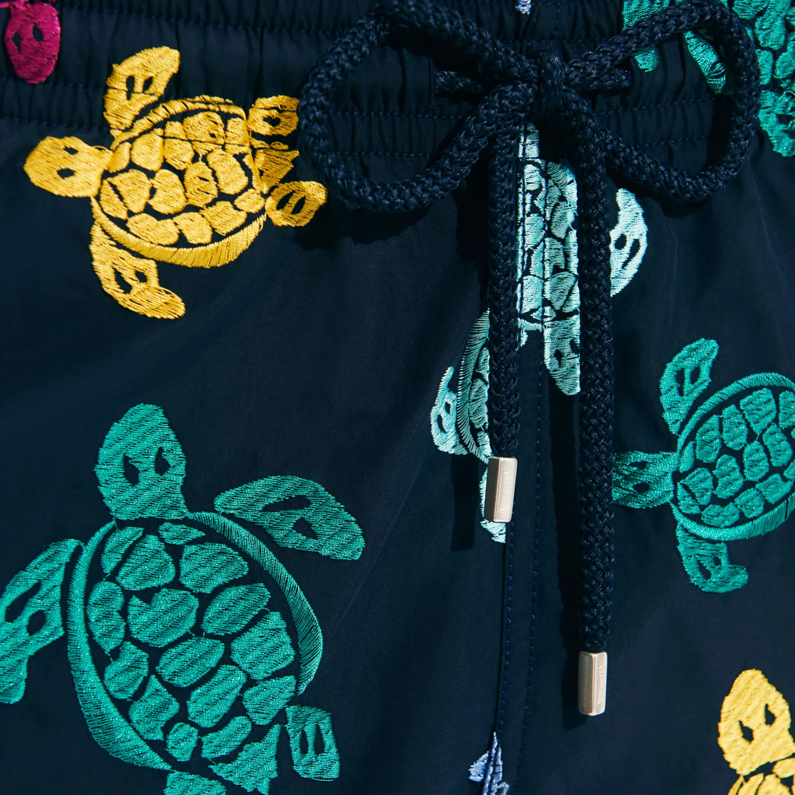 Vilebrequin Men Swim Trunks Embroidered Ronde Tortues Multicolores - Limited Edition*Men The Embroidered
