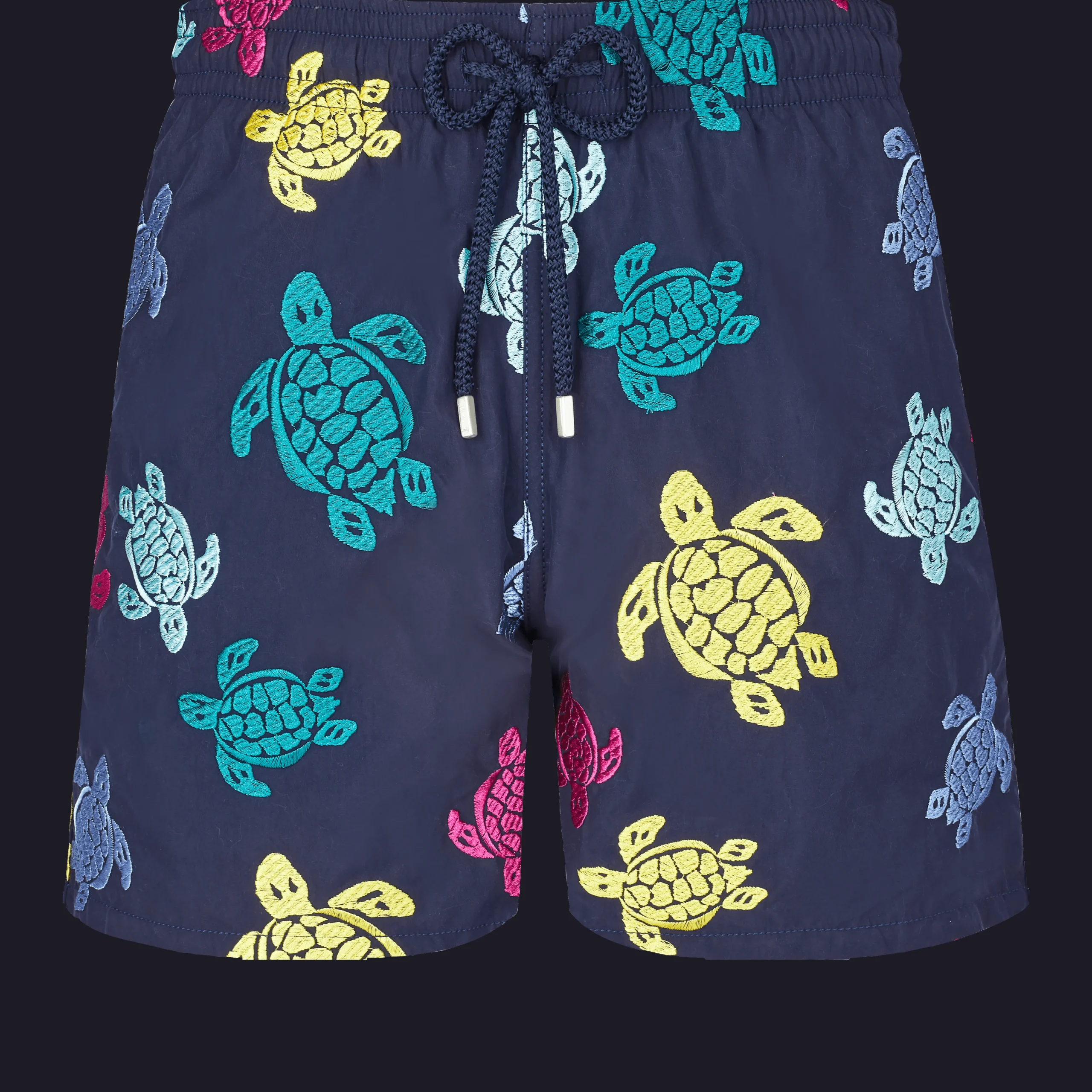 Vilebrequin Men Swim Trunks Embroidered Ronde Tortues Multicolores - Limited Edition*Men The Embroidered