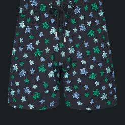 Vilebrequin Men Swim Trunks Embroidered Micro Ronde Des Tortues Rainbow - Limited Edition*Men The Embroidered