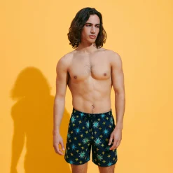 Vilebrequin Men Swim Trunks Embroidered Sud - Limited Edition*Men The Embroidered