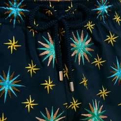Vilebrequin Men Swim Trunks Embroidered Sud - Limited Edition*Men The Embroidered