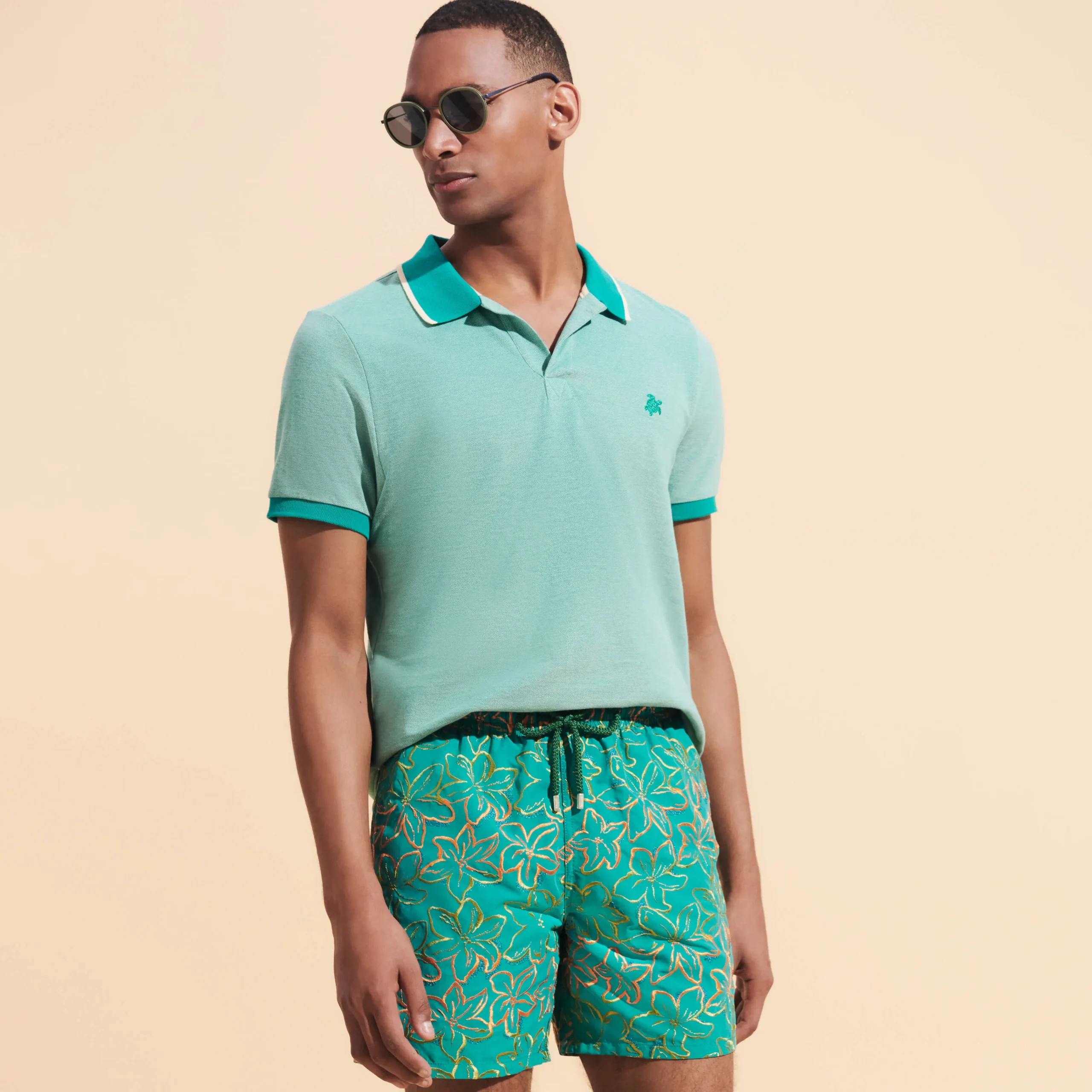Vilebrequin Men Swim Trunks Embroidered Raiatea - Limited Edition*Men The Embroidered