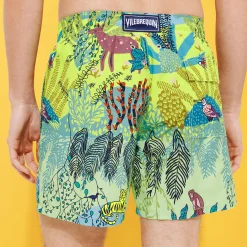 Vilebrequin Men Swim Trunks Jungle Rousseau*Men The Iconic