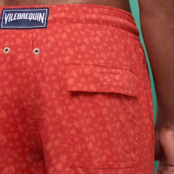 Vilebrequin Men Swim Trunks Long Micro Ronde Des Tortues*Men The Long