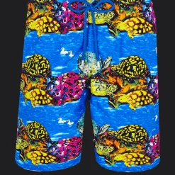 Vilebrequin Men Swim Trunks Long X Hunt Slonem*Men The Long