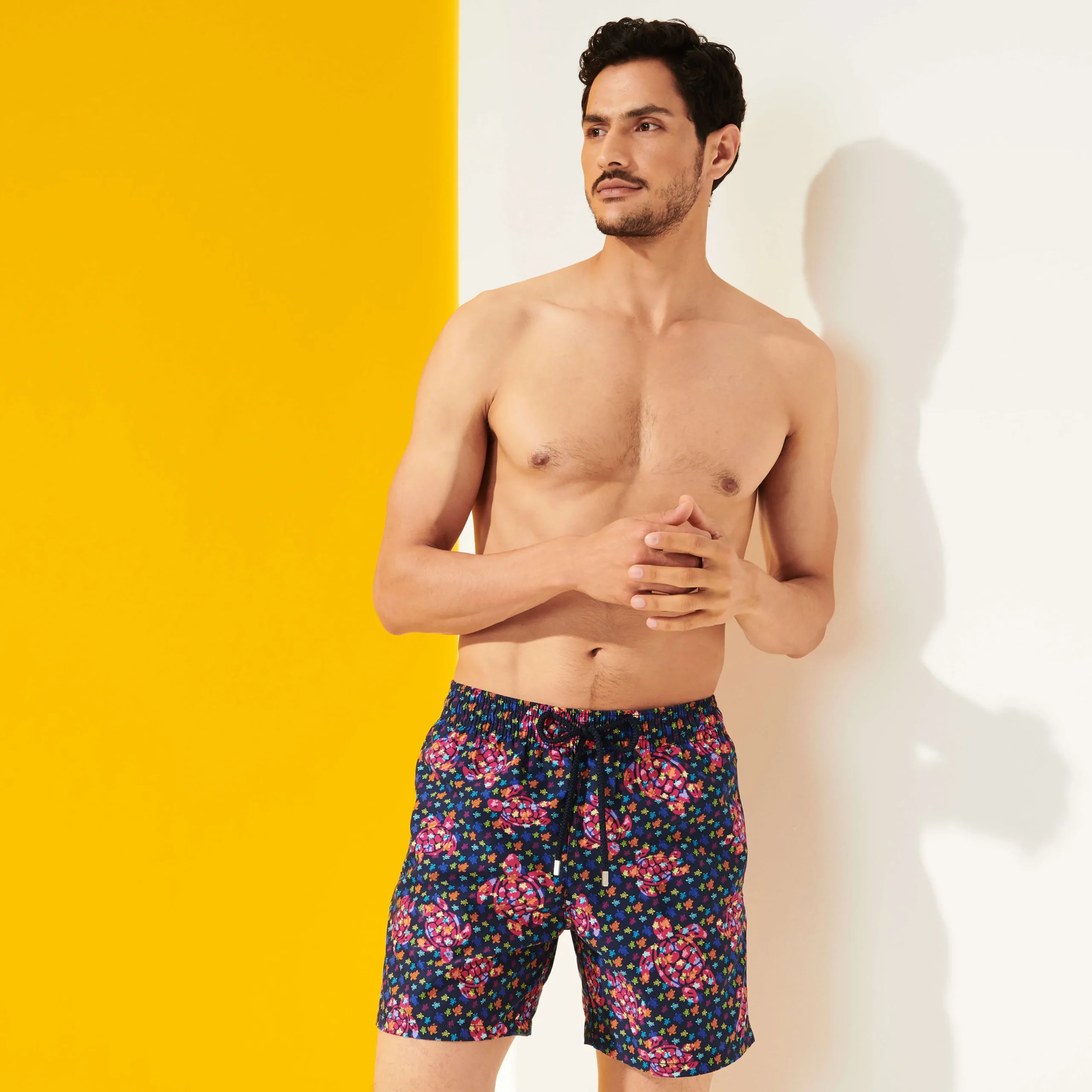Vilebrequin Men Swim Trunks Micro Macro Ronde Des Tortues*Men The Iconic