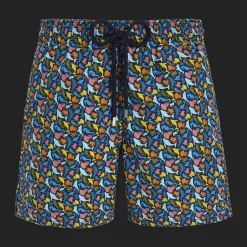 Vilebrequin Men Swim Trunks Mini Focus Multicolor*Men The Iconic