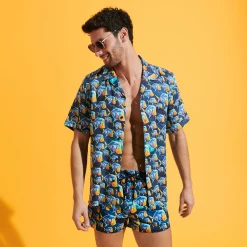 Vilebrequin Men Swim Trunks Piranhas*Men The Short