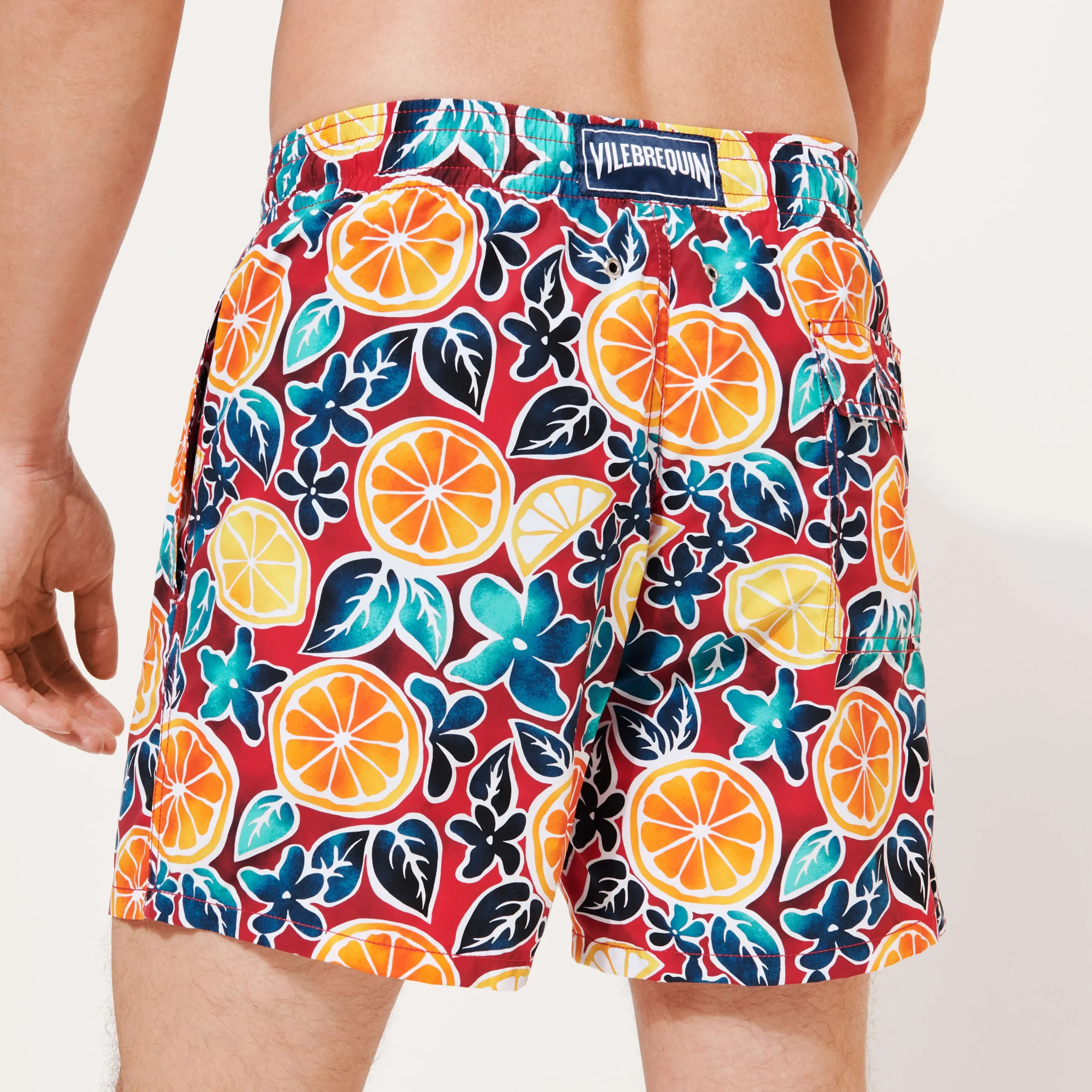 Vilebrequin Men Swim Trunks Presse Citron*Men The Iconic