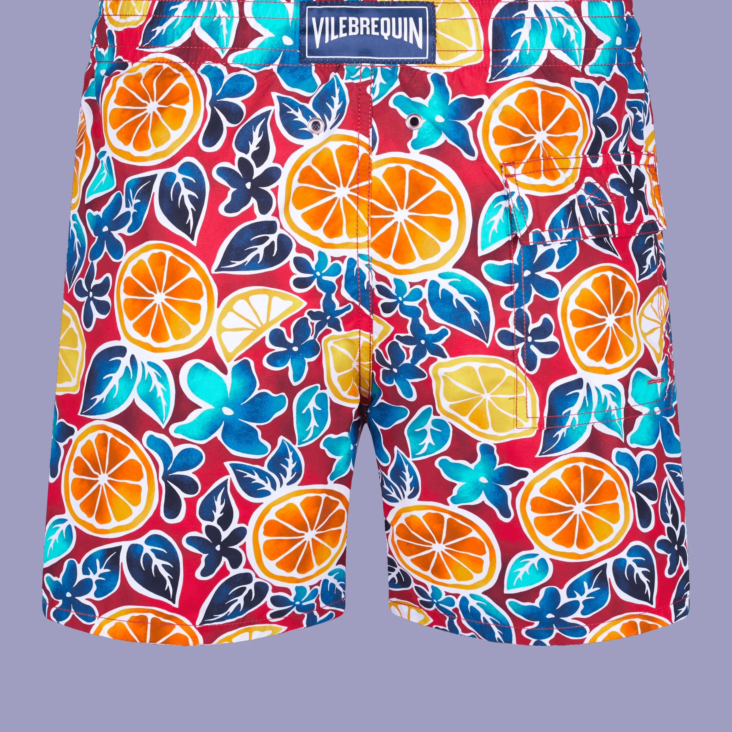 Vilebrequin Men Swim Trunks Presse Citron*Men The Iconic