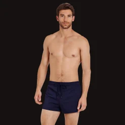 Vilebrequin Men Swim Trunks Short And Fitted Stretch Solid*Men The Short