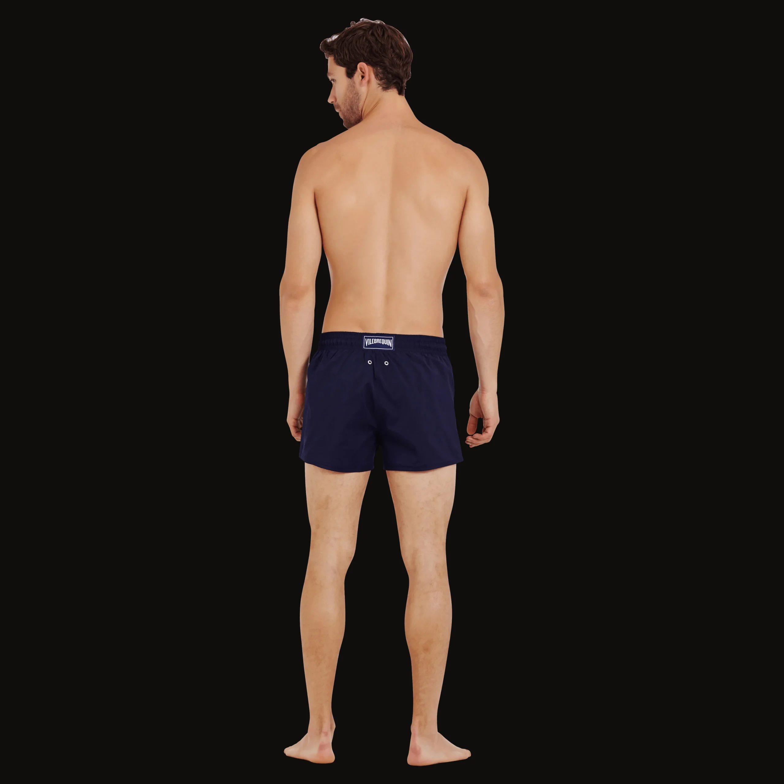 Vilebrequin Men Swim Trunks Short And Fitted Stretch Solid*Men The Short