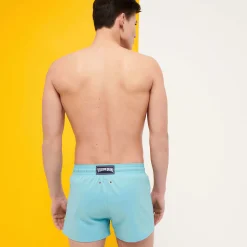 Vilebrequin Men Swim Trunks Short And Fitted Stretch Solid*Men The Short