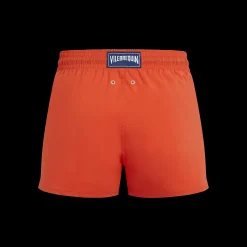 Vilebrequin Men Swim Trunks Short And Fitted Stretch Solid*Men The Short