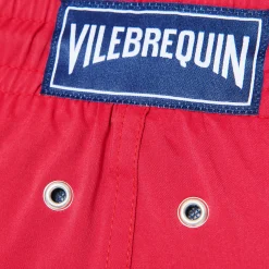 Vilebrequin Men Swim Trunks Short And Fitted Stretch Solid*Men The Short
