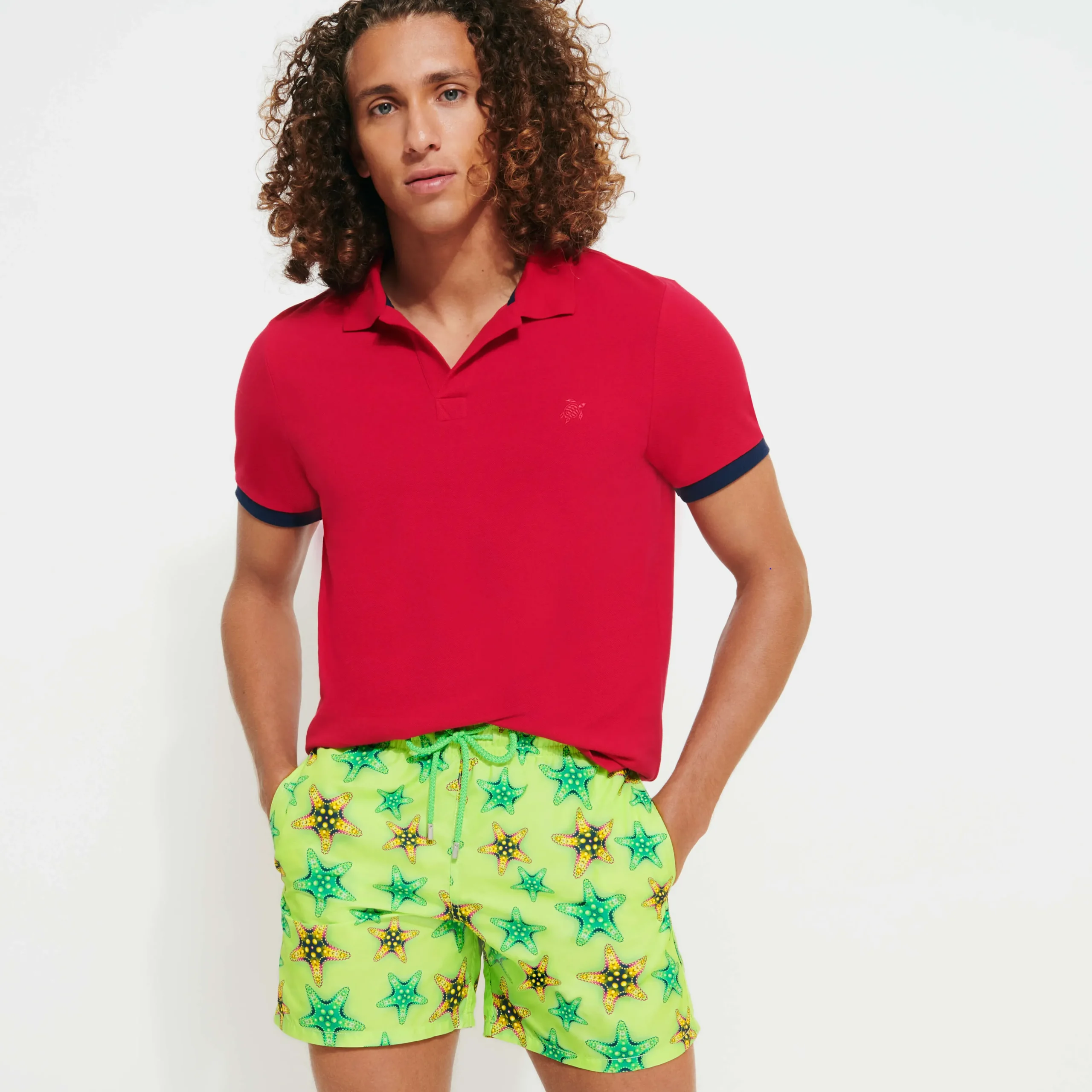 Vilebrequin Men Swim Trunks Starfish Candy*Men The Iconic