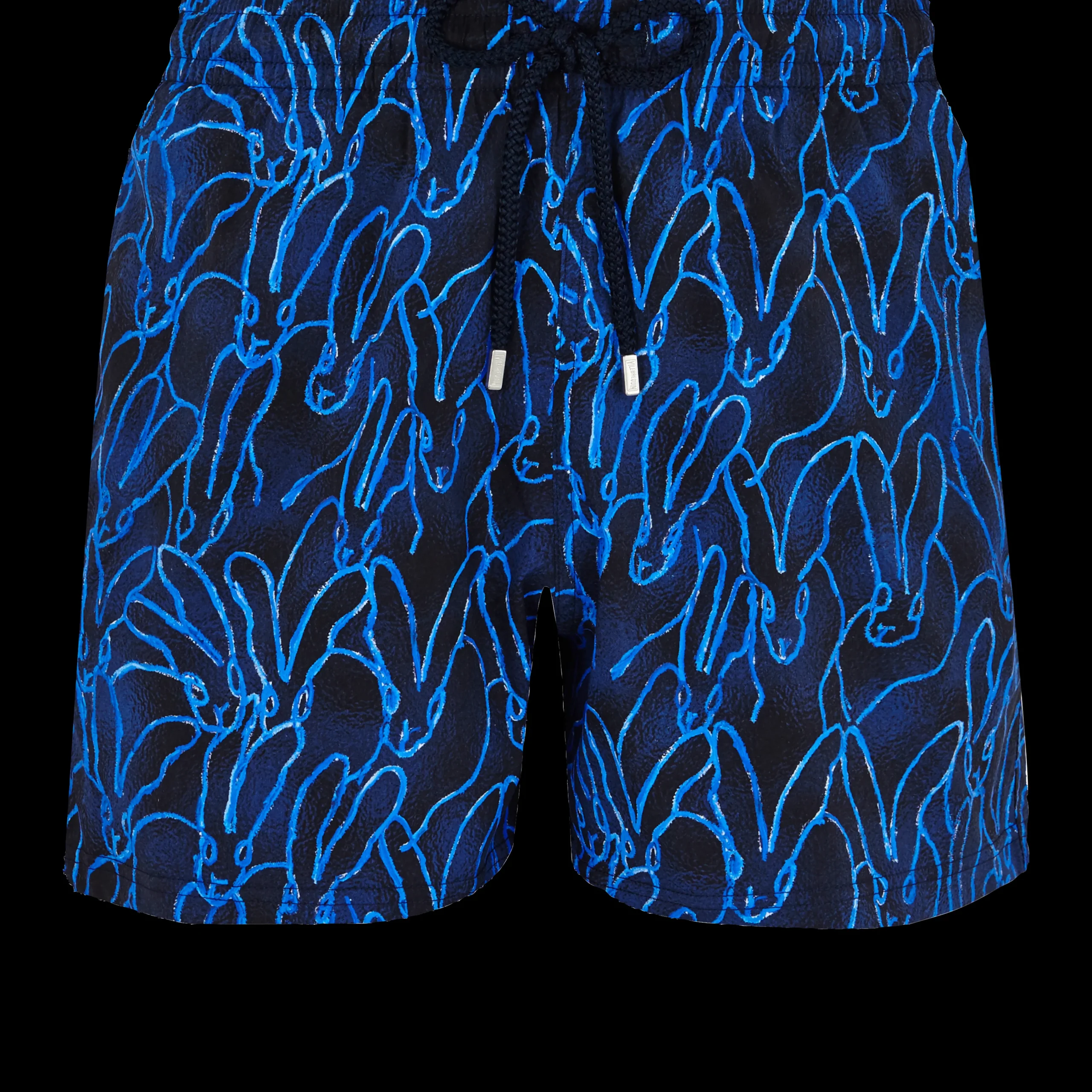Vilebrequin Men Swim Trunks Stretch Gershwin X Hunt Slonem - Usa Exclusive Print*Men The Stretch Fabric