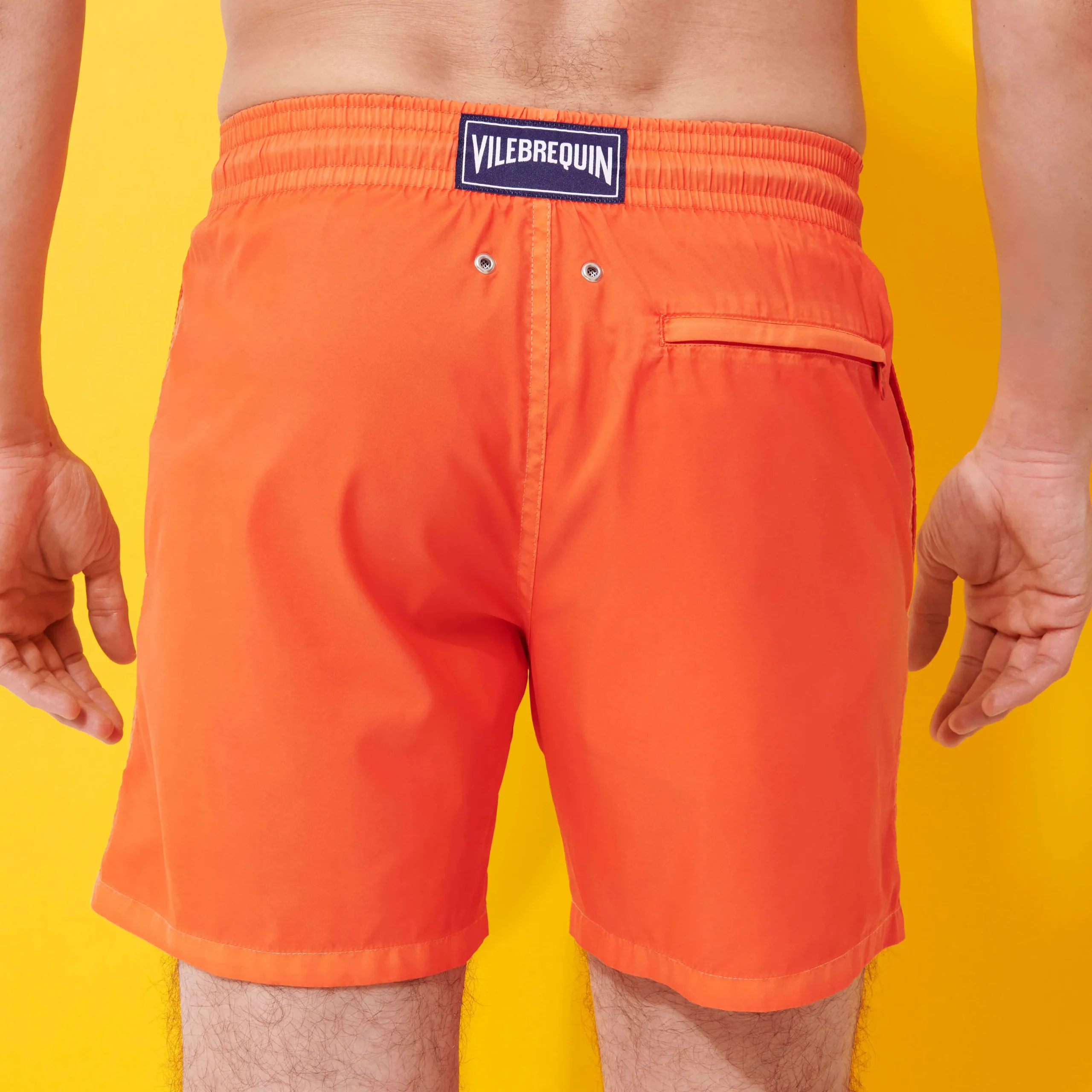 Vilebrequin Men Swim Trunks Ultra-Light And Packable Solid*Men The Light Fabric